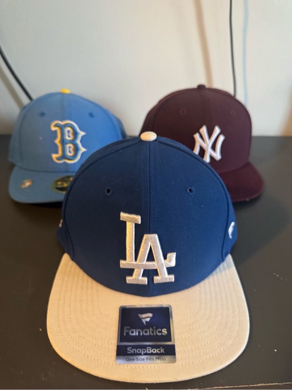 3 brand new hats